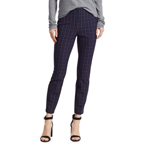 Rag & Bone Simone Plaid Pants Cropped Size 4 - Picture 2 of 16